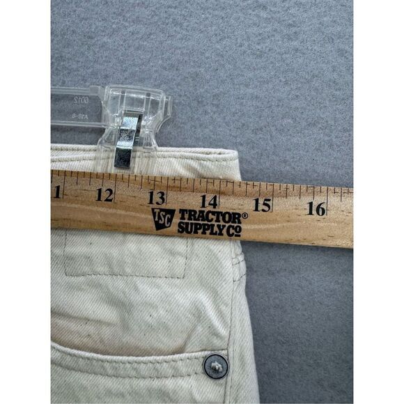 R13 Women’s Kick Fit Flare Jeans in Kent Ecru Cream Size 25 - Picture 13 of 15